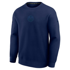Edmonton Oilers Fanatics Authentic Pro Road Tri-Blend Sweatshirt Discount