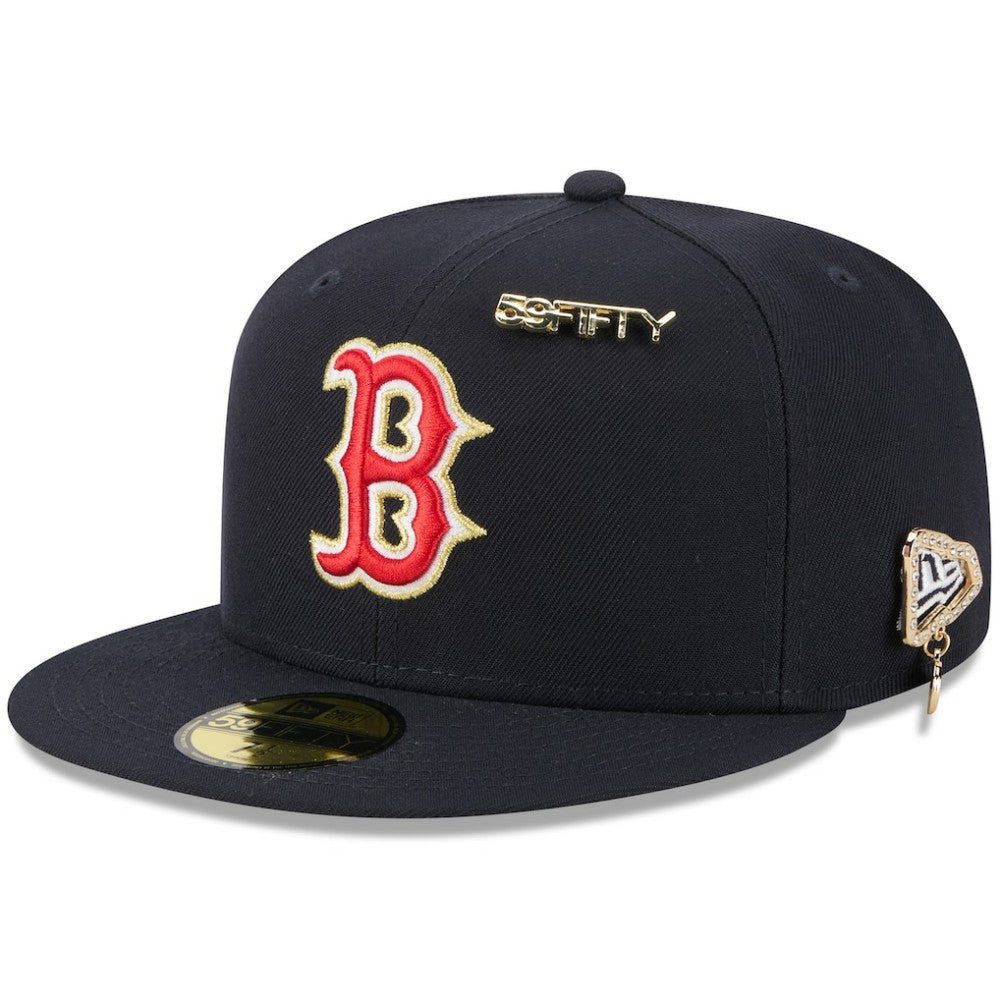 Boston Red Sox New Era 2025 59FIFTY Day 59FIFTY Fitted Hat with Pins | MLB Shop