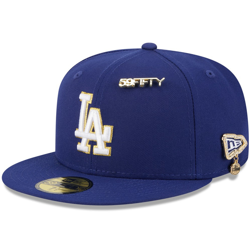 Los Angeles Dodgers New Era 2025 59FIFTY Day 59FIFTY Fitted Hat with Pins | MLB Outlet