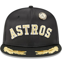 Houston Astros New Era 2025 59FIFTY Day Gold Leaf 59FIFTY Fitted Hat | MLB Discount