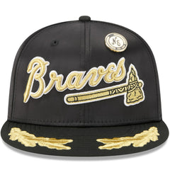 Atlanta Braves New Era 2025 59FIFTY Day Gold Leaf 59FIFTY Fitted Hat | MLB For sale