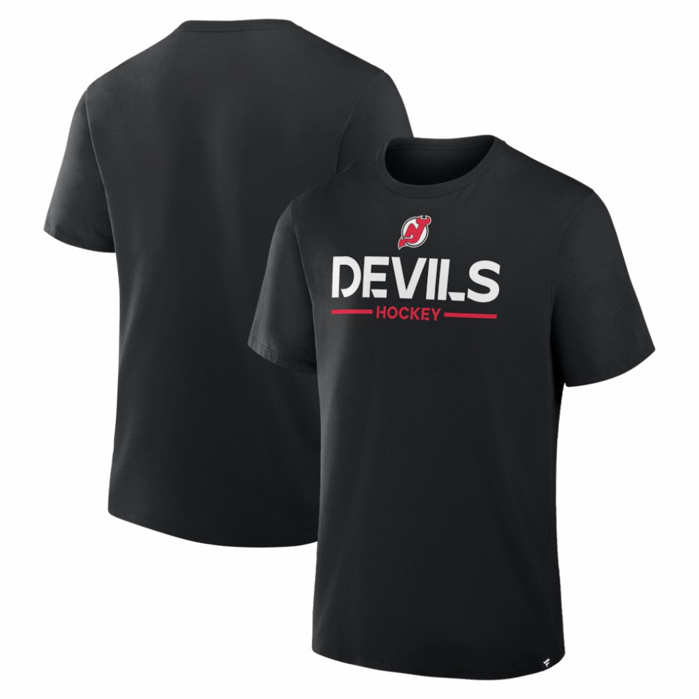 New Jersey Devils Fanatics Authentic Pro Primary T-Shirt For Sale