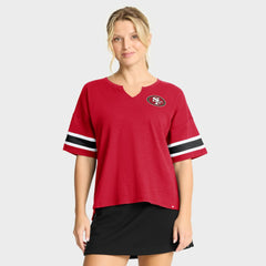 San Francisco 49ers Fanatics Women's Redzone Curl Route T-Shirt