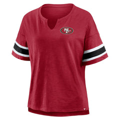 San Francisco 49ers Fanatics Women's Redzone Curl Route T-Shirt