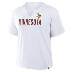 Minnesota Vikings Fanatics Women's Redzone Slub Boxy T-Shirt