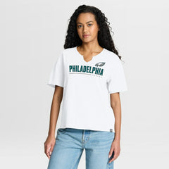 Philadelphia Eagles Fanatics Women's Redzone Slub Boxy T-Shirt