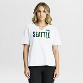 Seattle Seahawks Fanatics Women's Redzone Slub Boxy T-Shirt
