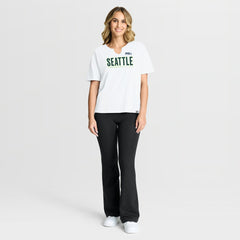 Seattle Seahawks Fanatics Women's Redzone Slub Boxy T-Shirt