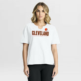 Cleveland Browns Fanatics Women's Redzone Slub Boxy T-Shirt