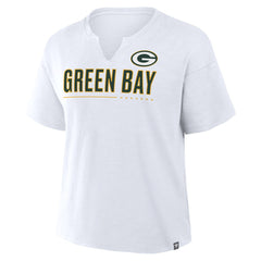 Green Bay Packers Fanatics Women's Redzone Slub Boxy T-Shirt