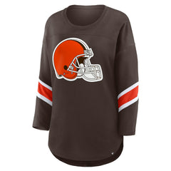 Cleveland Browns Fanatics Women's Redzone 3/4-Sleeve T-Shirt