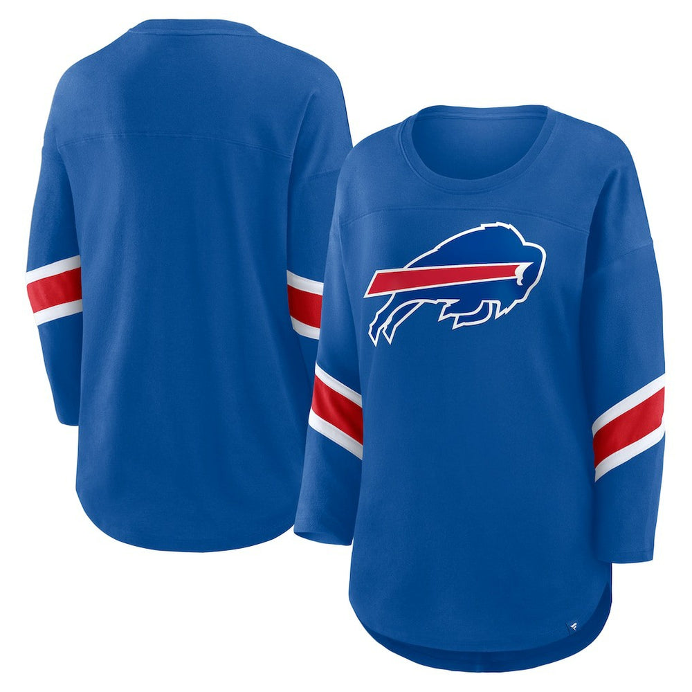 Buffalo Bills Fanatics Women's Redzone 3/4-Sleeve T-Shirt