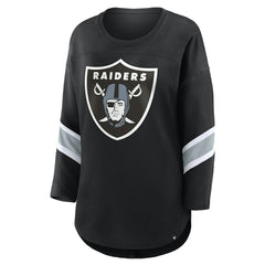 Las Vegas Raiders Fanatics Women's Redzone 3/4-Sleeve T-Shirt