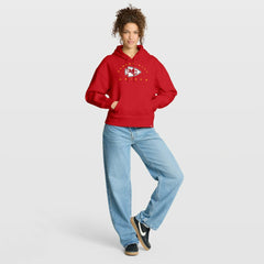 Kansas City Chiefs Fanatics Women's Eligible Receiver Legacy Pullover Hoodie