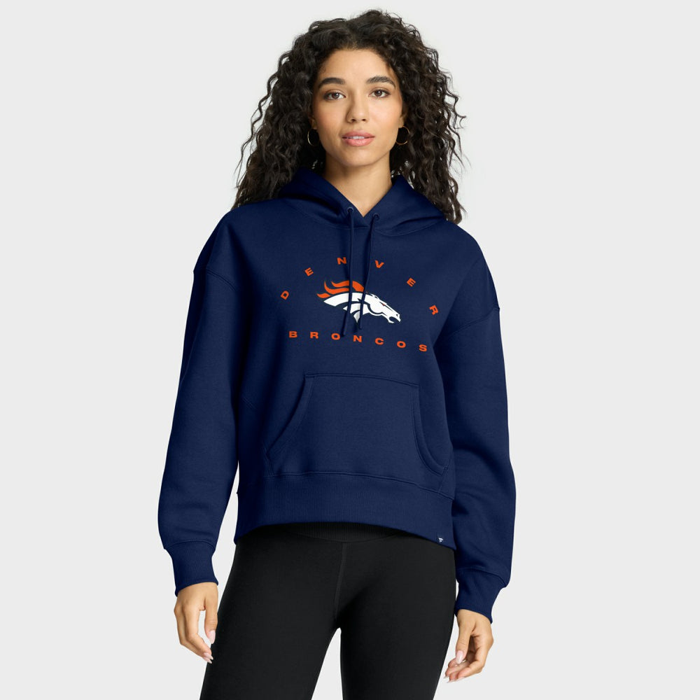 Denver Broncos Fanatics Women's Eligible Receiver Legacy Pullover Hoodie