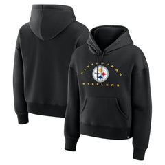 Pittsburgh Steelers Fanatics Women's Eligible Receiver Legacy Pullover Hoodie