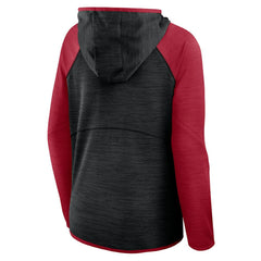 Atlanta Falcons Fanatics Women's Redzone End Around Pass Raglan Full-Zip Hoodie