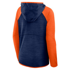 Denver Broncos Fanatics Women's Redzone End Around Pass Raglan Full-Zip Hoodie