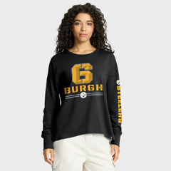 Pittsburgh Steelers Fanatics Women's Hometown Legacy Long Sleeve T-Shirt
