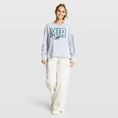 Miami Dolphins Fanatics Women's Hometown Legacy Long Sleeve T-Shirt