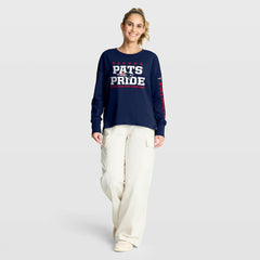 New England Patriots Fanatics Women's Hometown Legacy Long Sleeve T-Shirt