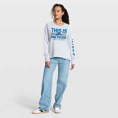 Detroit Lions Fanatics Women's Hometown Legacy Long Sleeve T-Shirt