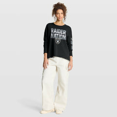 Las Vegas Raiders Fanatics Women's Hometown Legacy Long Sleeve T-Shirt