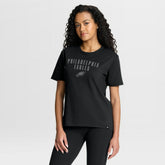 Philadelphia Eagles Fanatics Women's Blackout Kneel Down Legacy T-Shirt