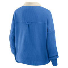 Detroit Lions Fanatics Women's Oversized Hometown Premium Thermal Long Sleeve Shirt