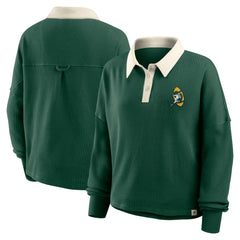 Green Bay Packers Fanatics Women's Oversized Hometown Premium Thermal Long Sleeve Shirt