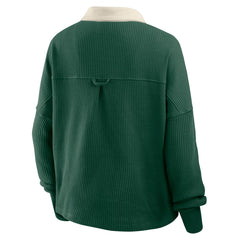 Green Bay Packers Fanatics Women's Oversized Hometown Premium Thermal Long Sleeve Shirt