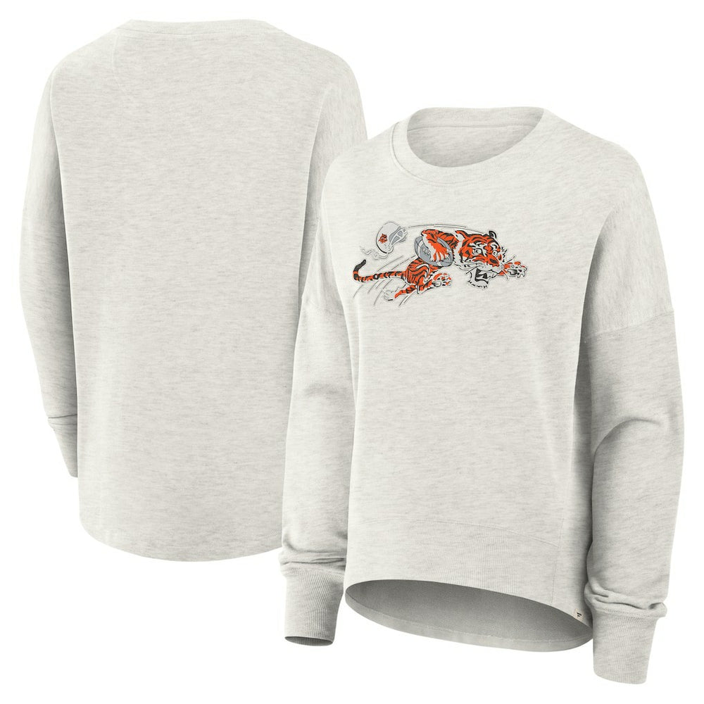 Cincinnati Bengals Fanatics Women's Oversized Hometown Pullover Sweatshirt