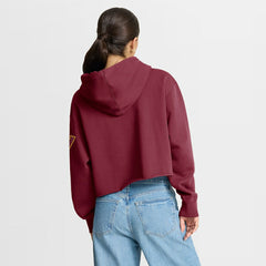 Washington Commanders Fanatics Women's Oversized Hometown Heritage Cropped Hoodie