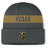 Vegas Golden Knights Fanatics Authentic Pro Rink Cuffed Knit Hat Online