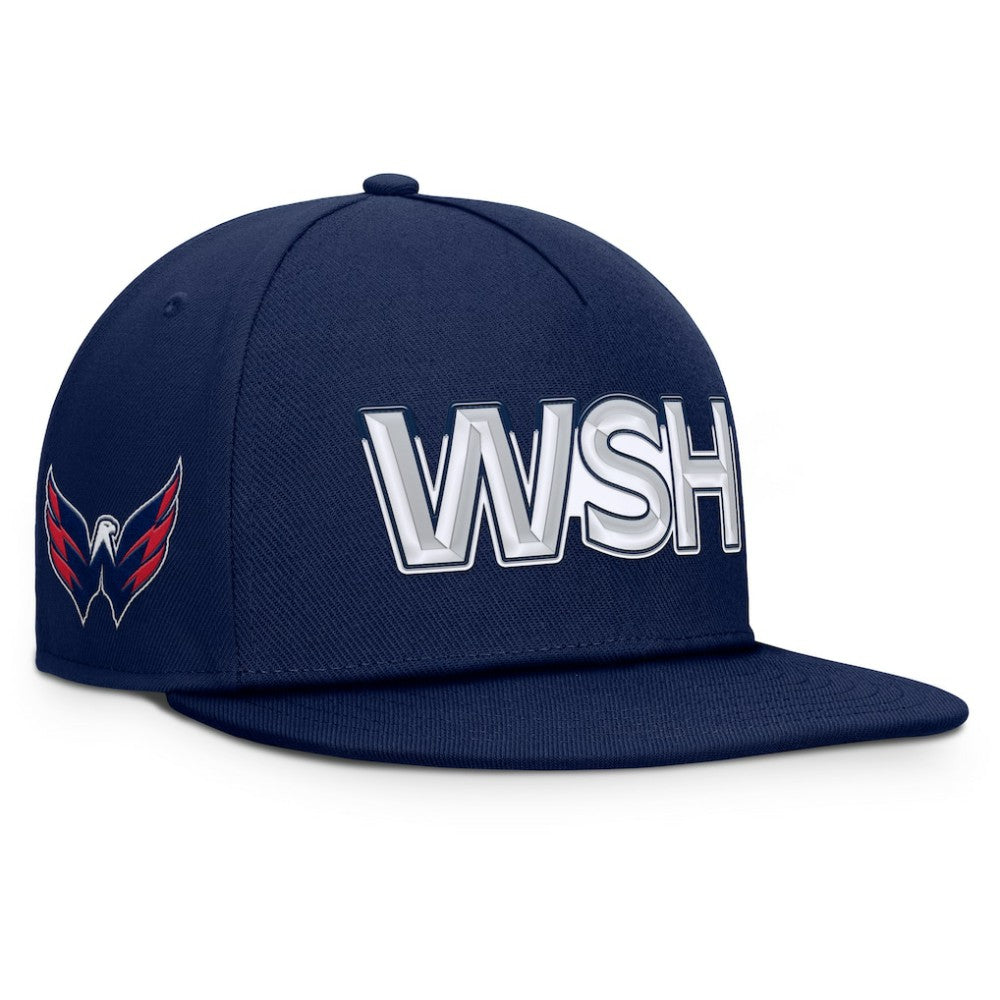 Washington Capitals Fanatics Authentic Pro Rink Team Code Snapback Hat Sale