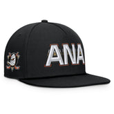 Anaheim Ducks Fanatics Authentic Pro Rink Team Code Snapback Hat Sale