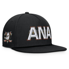 Anaheim Ducks Fanatics Authentic Pro Rink Team Code Snapback Hat Sale