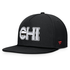 Chicago Blackhawks Fanatics Authentic Pro Rink Team Code Snapback Hat Online