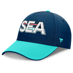 Seattle Kraken Fanatics Authentic Pro Rink Team Code Flex Hat On Sale