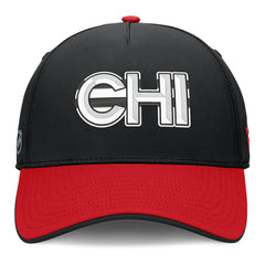 Chicago Blackhawks Fanatics Authentic Pro Rink Team Code Flex Hat Outlet