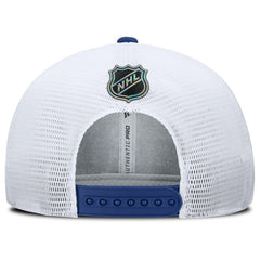 Toronto Maple Leafs Fanatics Authentic Pro Rink Lockup Adjustable Trucker Hat Sale