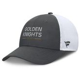 Vegas Golden Knights Fanatics Authentic Pro Rink Lockup Adjustable Trucker Hat For Sale