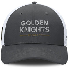 Vegas Golden Knights Fanatics Authentic Pro Rink Lockup Adjustable Trucker Hat For Sale