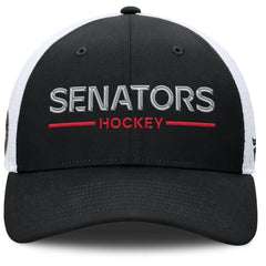 Ottawa Senators Fanatics Authentic Pro Rink Lockup Adjustable Trucker Hat Sale