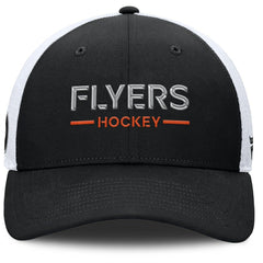 Philadelphia Flyers Fanatics Authentic Pro Rink Lockup Adjustable Trucker Hat For Sale