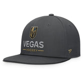 Vegas Golden Knights Fanatics Authentic Pro Rink Lockup Snapback Hat Discount