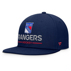 New York Rangers Fanatics Authentic Pro Rink Lockup Snapback Hat On Sale