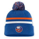 New York Islanders Fanatics Authentic Pro Rink Cuffed Knit Hat with Pom Outlet