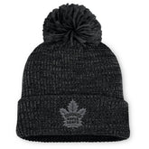 Toronto Maple Leafs Fanatics Women's Authentic Pro Road Cuffed Knit Hat with Pom On Sale