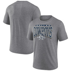 Dallas Cowboys Warped Block Tri-Blend T-Shirt